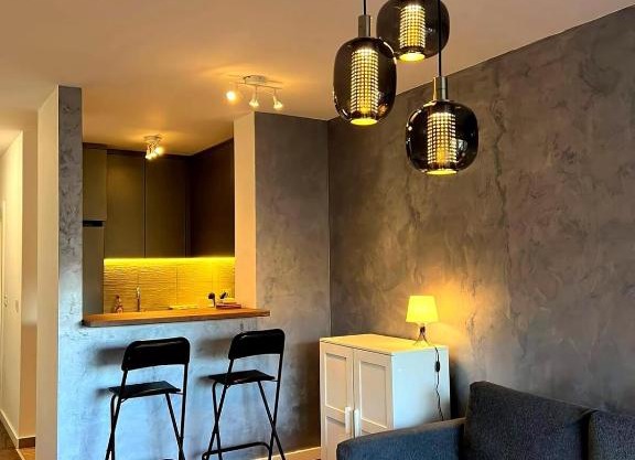 Illy, new and modern studio with a beautiful view