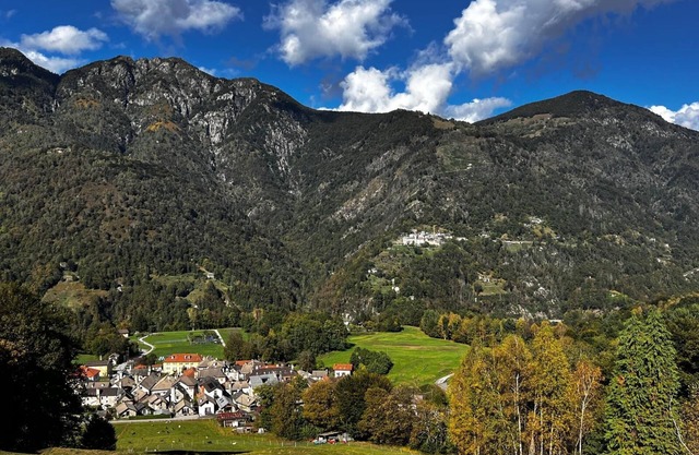In a forest reserve in the Swiss mountains and near Lake Locarno