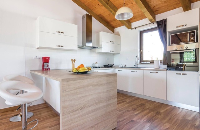 In a small village near the medieval Svetvincenat is placed this beautiful vacation home.