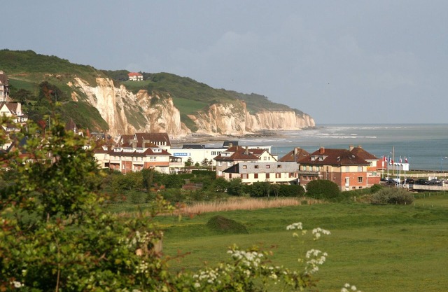 In Pourville, in front of the sea, beautiful 36 sq.m apartment. Sleeps 2/4