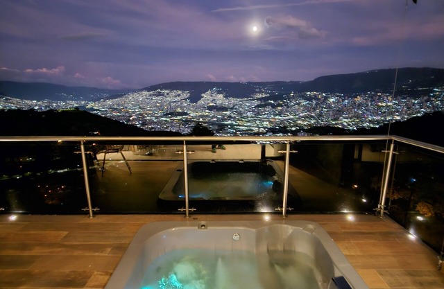 increíble vista de Medellín