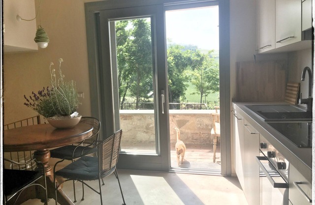 Independent country house 3camere 3bagni fenced garden Piacentini hills