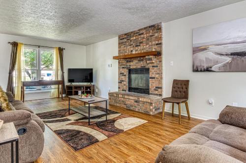 Indianapolis Home with Fire Pit and On-Site Fishing!