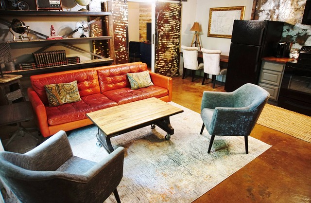 Industrial chic guesthouse