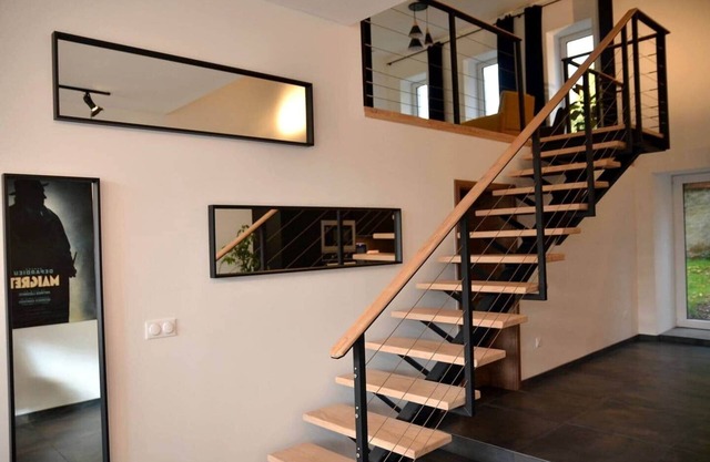 Industrial loft in a former barn