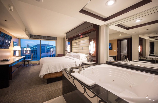 Jacuzzi Spa Suite - Center Strip - Projection Screen TV