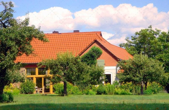 JANISCHs Fewo im Spreewald, Terrasse, großer Garten und Blick inklusive