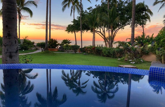 JAW-DROPPING SAYULITA BEACHFRONT home! Heated pool on perfect ocean view deck.