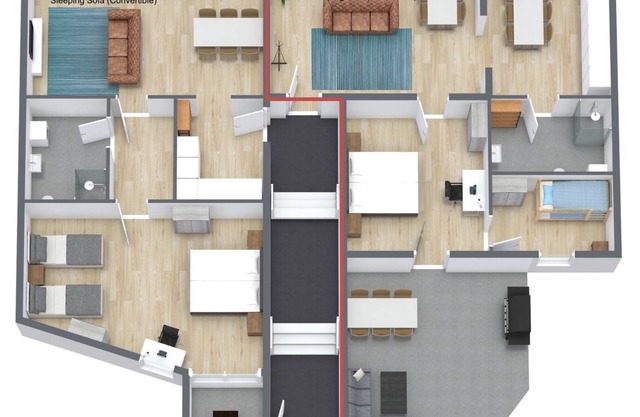 Jewelhouse for 24 people - Central, Terrace, BBQ, Switch & Stream