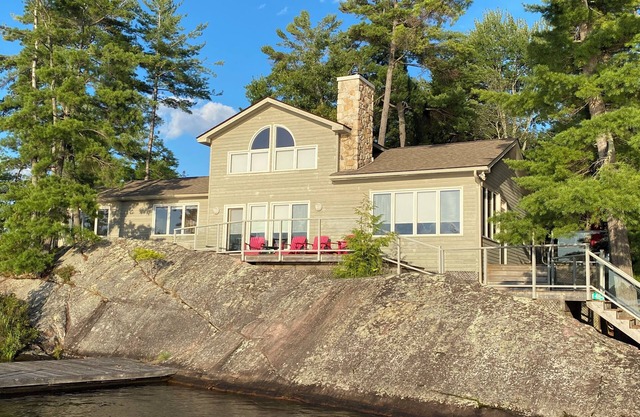 Juniper Island on Stoney Lake. West facing. Very close to tennis, sailing, golf.