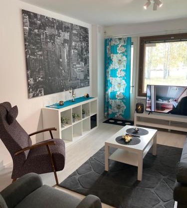 Kemi city ll, near snowcastle, premium 3 rooms, kitchen , glazed balcony FREE PARKING
