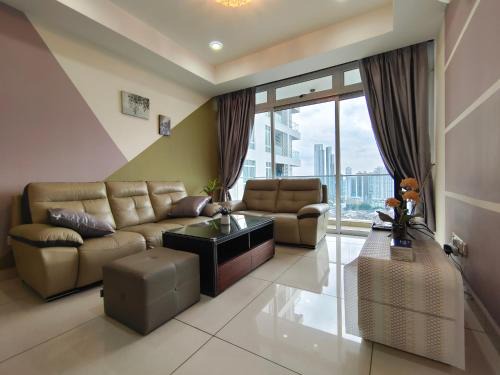 KSL City Mall 3BR@7-8pax Private Lift & City view+WIFI