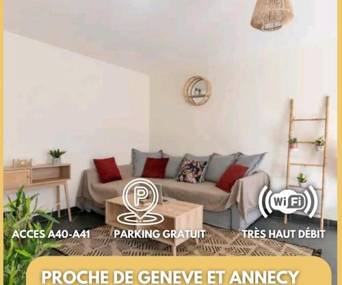 L'Atrium Hyper centre pour rejoindre Genève