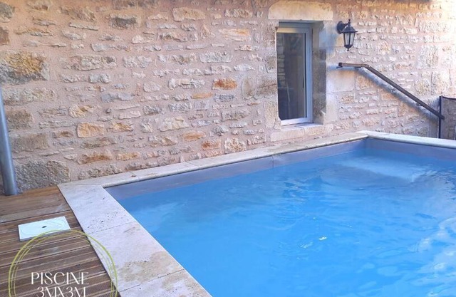 L'authentique Martelaise PISCINE CHAUFFEE