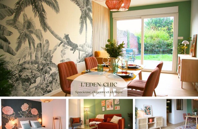 L'Eden Chic - Balneo - Jardin - Parking gratuit