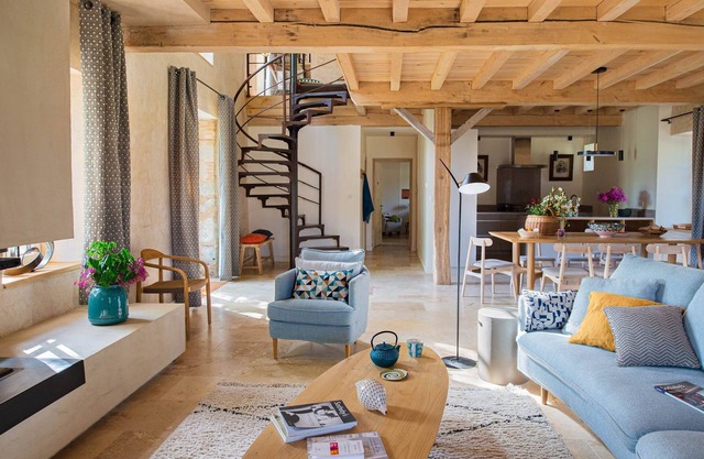 L'Héritier, air-conditioned house, 12pers with swimming pool