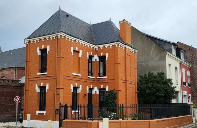 La Baigneuse maison avec jardinet et parking privé, à 200 m plage