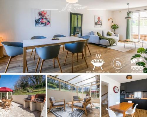 La Casa Lucas - Clim, Wifi, Lits XL, Jardin & Lac