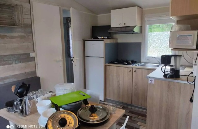 La Grande Prade Campsite* - Mobil Home Confort Noyers Air-conditioned 3 rooms 4/6 people