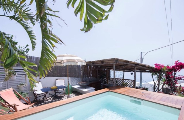 La Lanterna exclusive property near Amalfi in Conca dei Marini with private pool and jacuzzi