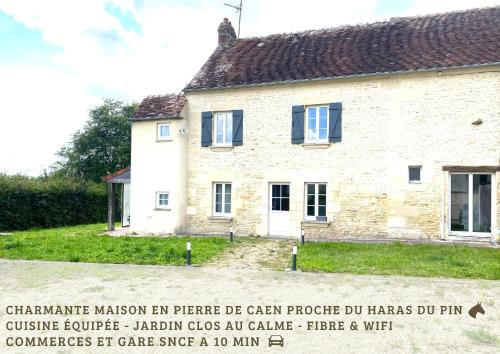 La maison de Méguillaume proche Haras du Pin - 5 pers