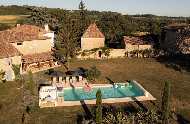 La Palombiere cottage and ecolodges nature swimming pool and spa