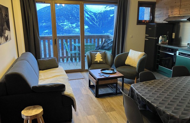 🎄La Plagne Montalbert - lovely 3-room apartment for 6 people🎄