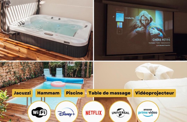 La Suite 176 - Piscine privée, SPA, Hammam à Reims