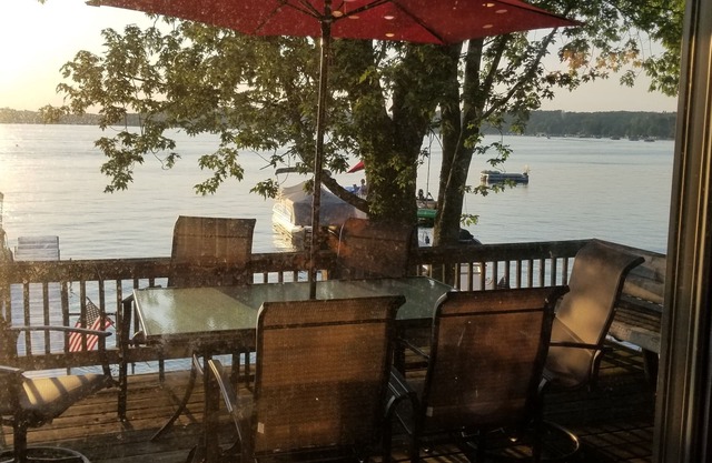 Lake front home on Klinger Lake in Sturgis, Michigan