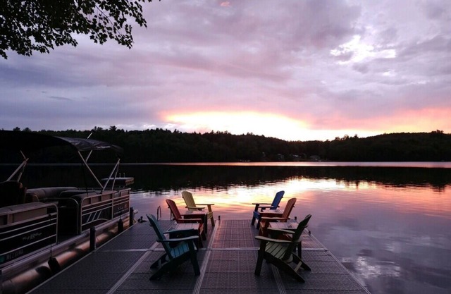 Lake Front with Amazing Sunsets on McGrath Pond
