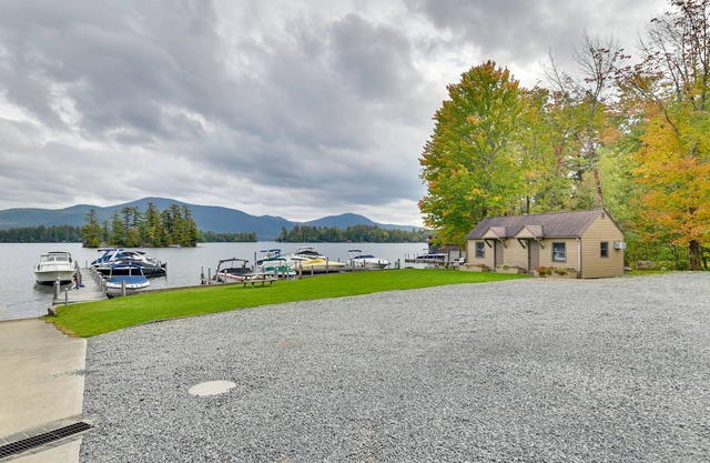 Lake George Waterfront Cabin w/On-Site Marina!