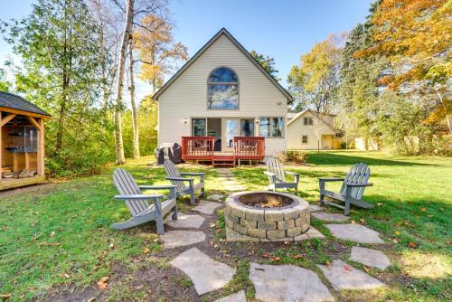 Lake Huron Vacation Rental with Private Beach!