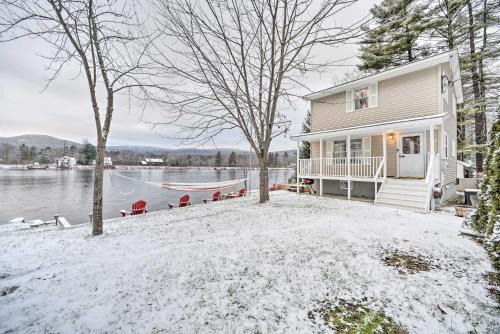 Lake Luzerne Home with Fire Pit on Hudson River