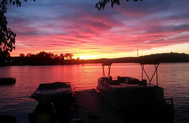 Lake Mahopac House with lakefront & pontoon boat