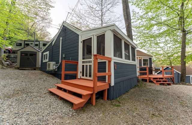 Lake View Cabin in Alton Bay Now featuring Lake Access, AC/TV/WiFi