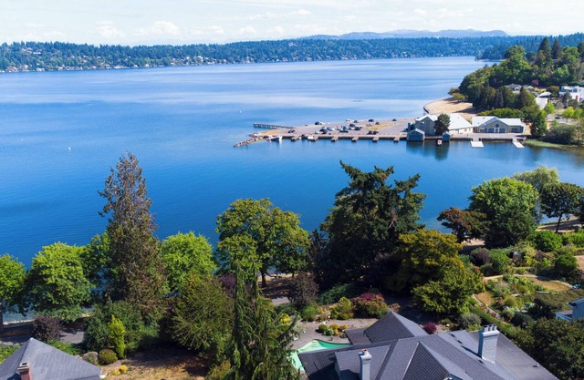 Lake Washington Views in Stunningly Renovated Home!