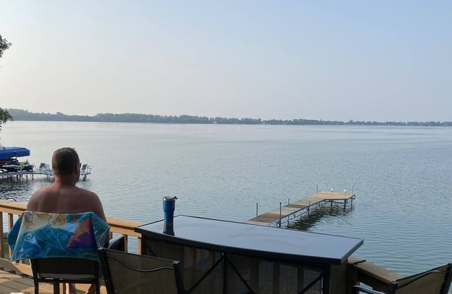 Lakefront cabin with great FISHING & FUN all year on Clear Lake in NE South Dak.