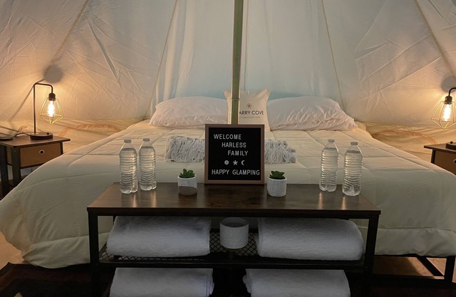 Lakefront Glamping Resort Cherokee Lake Tennessee Site 3