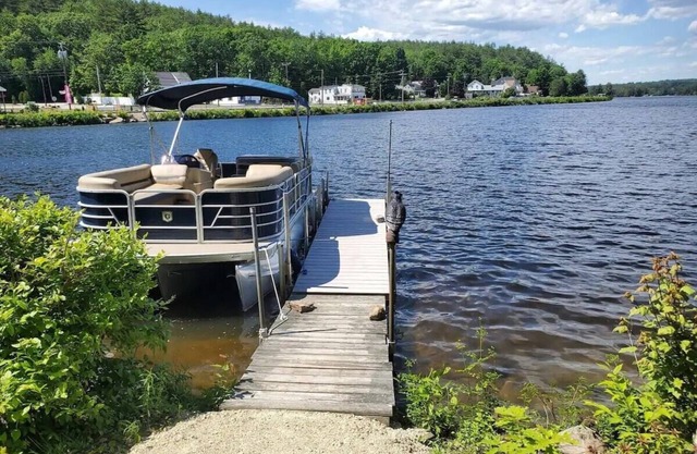 Lakefront Home with Private Beach Access & Hot Tub