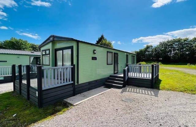 Lakes View holiday home at Borwick Lakes