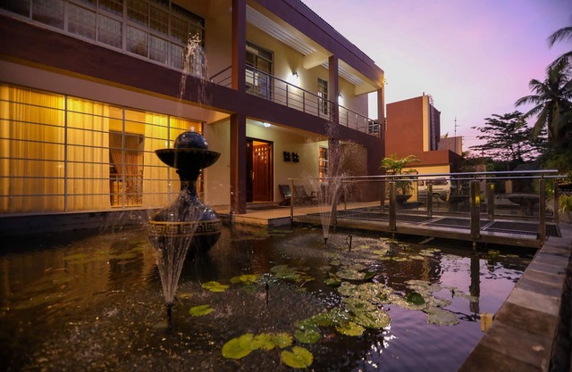 Lanka Lake Villa Luxury Waterfront Mansion fully Furnished to American Standards