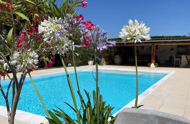 Large air-conditioned house, swimming pool Secure Very quiet Pétanque, Table tennis