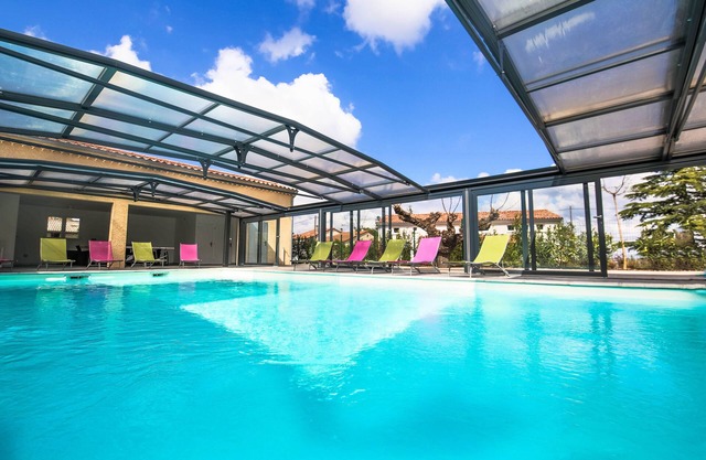 Large gite on small holiday site