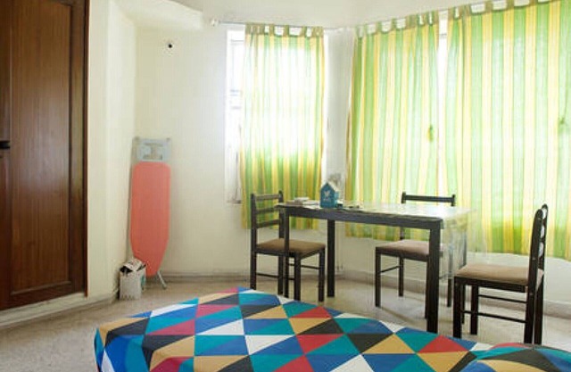 Large Master Bedroom with attached Bathroom, separate kitchen, Hall