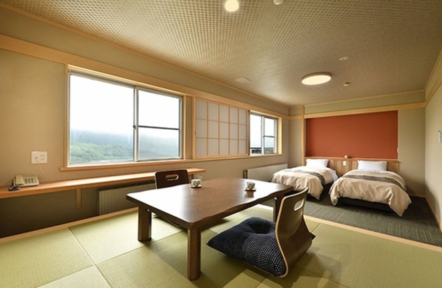 Large Twin Japanese Style vs | 1 night with 2 m/Shimotakai-gun Nagano