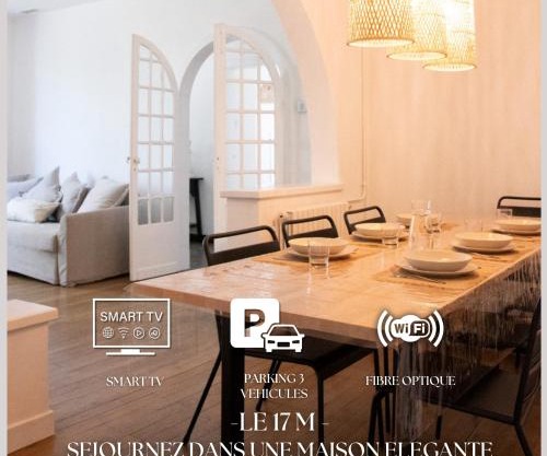 Le 17M - Maison Basque d'Occitanie Clim Jardin Parking