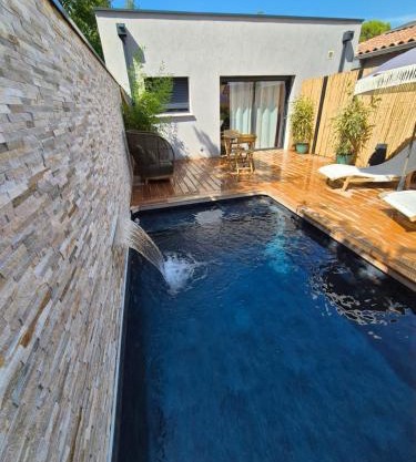Le Cocoon - Jacuzzi, Sauna et Piscine privée