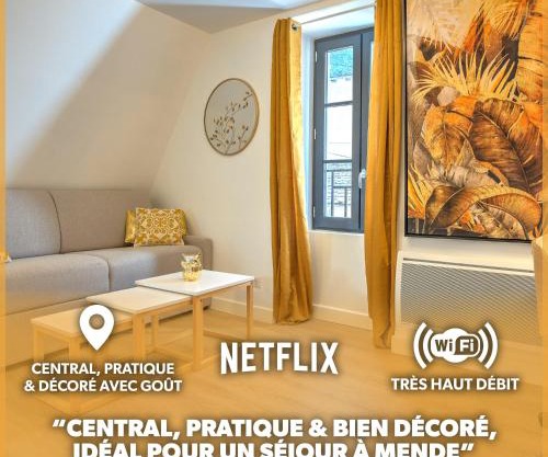 Le GoldenLeaf - Netflix/Wi-Fi Fibre - Séjour Lozère