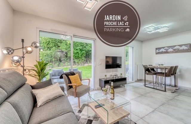 Le Green- Garden apartment on Lake Annecy