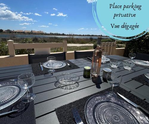 Le lagon vue dégagée